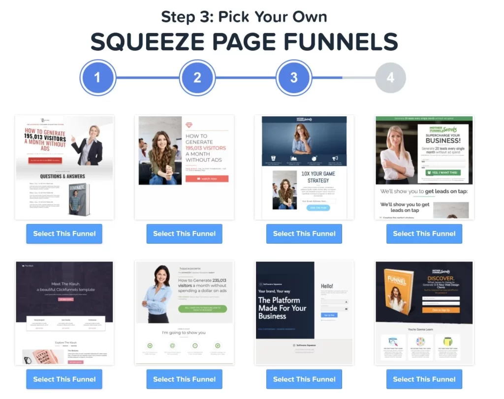 Clickfunnels squeeze page